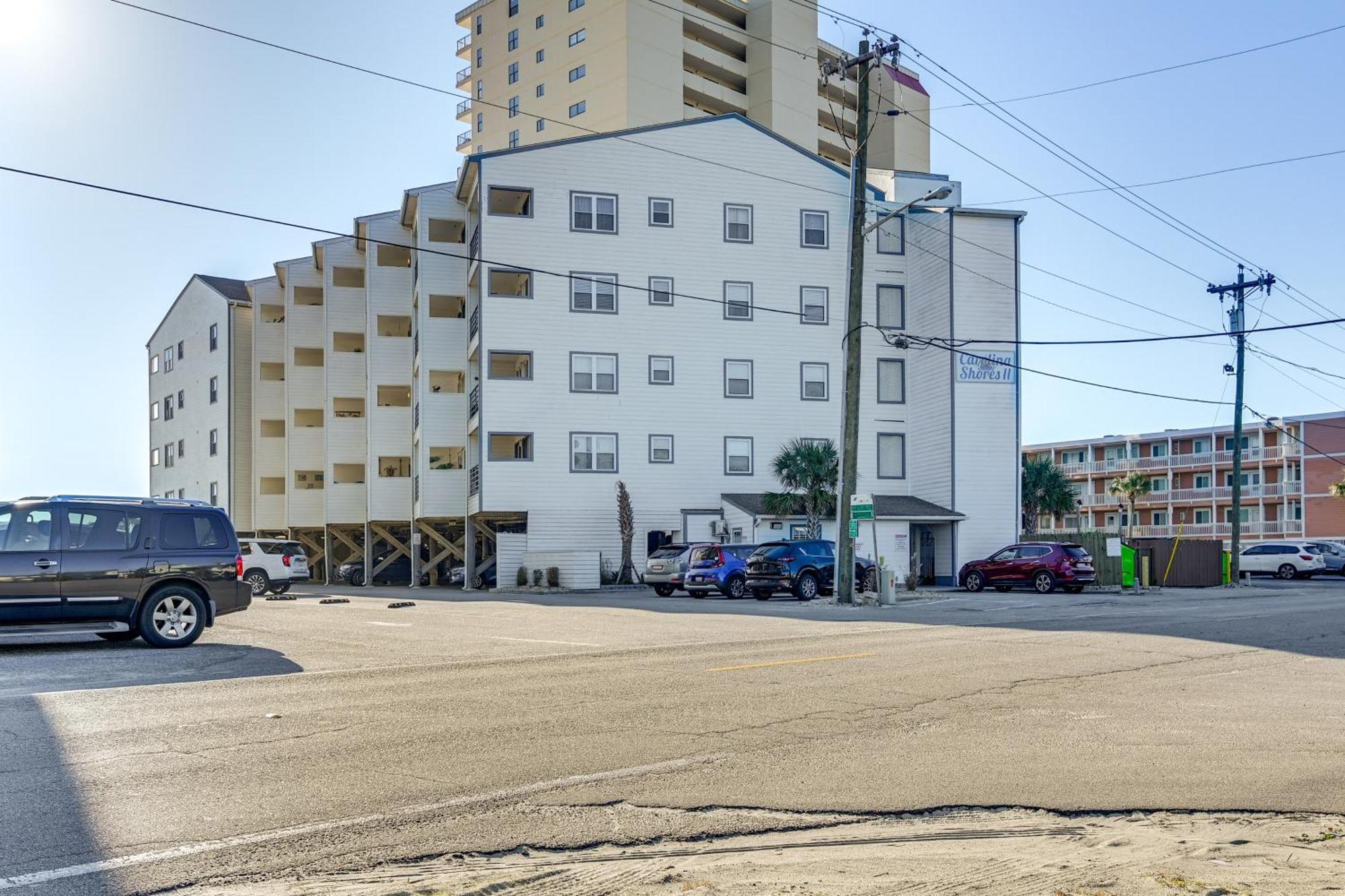 Cozy Beachfront Condo With Wifi, Views And Pool Access Myrtle Beach Exterior foto